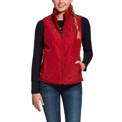 Ariat Hallstatt - Gilet Rood Dames - 26697-296